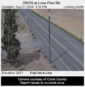 Traffic Cam O'Neil: ORE370 at Lone Pine Rd