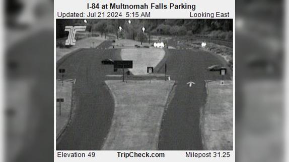 Traffic Cam Saint Cloud: I-84 at Multnomah Falls Parking