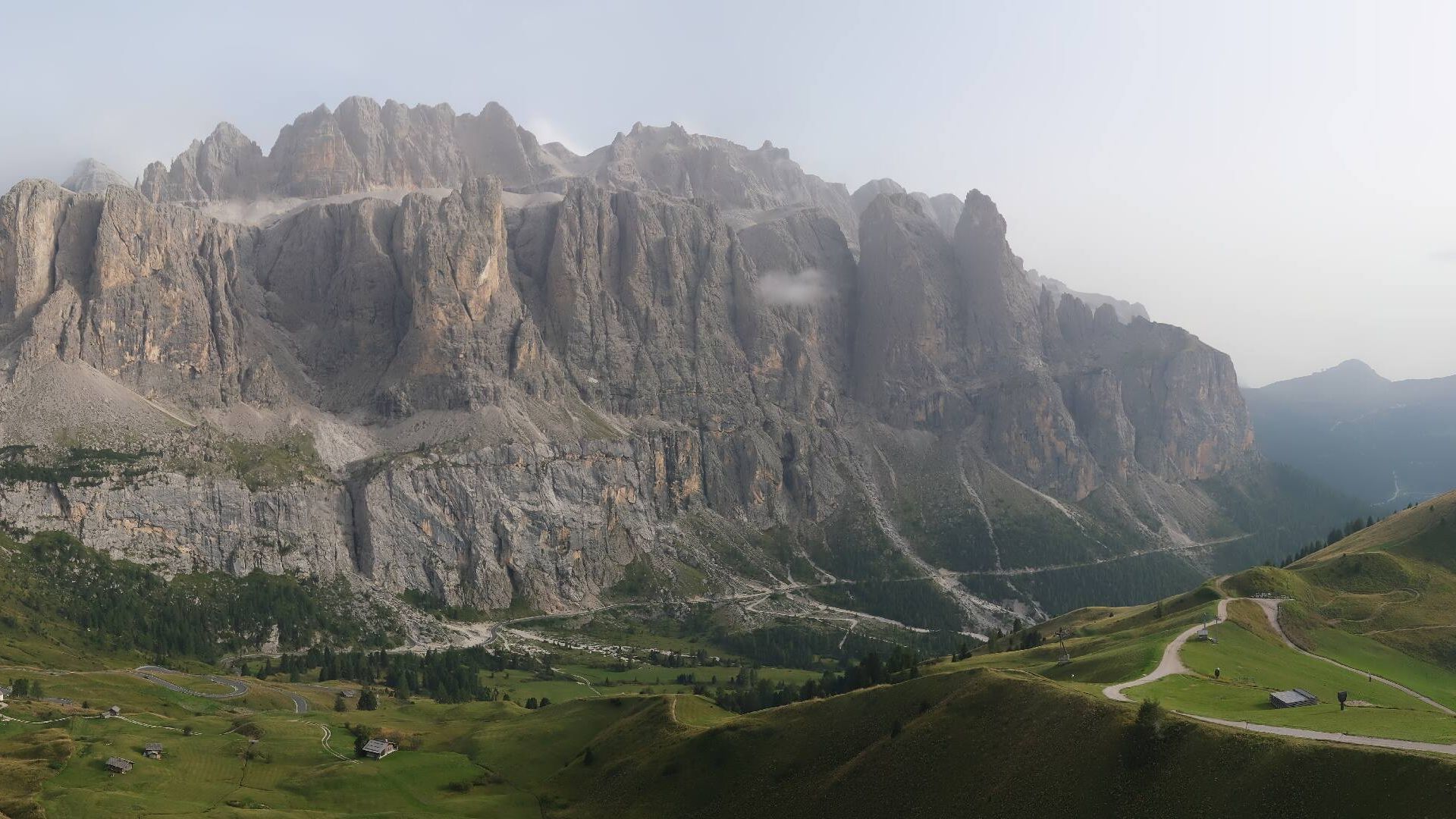 Traffic Cam Selva - Wolkenstein - Selva di Val Gardena: Val Gardena - Dantercepies