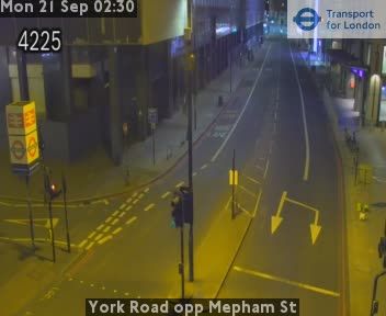Traffic Cam London: York Road opp Mepham St