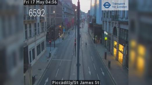 Traffic Cam London: Piccadilly/St James St