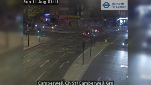 Traffic Cam London: Camberwell Ch St/Camberwell Grn