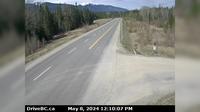 Regional District of Fraser-Fort George > West: Hwy , about  km west of McBride at Loos Rd, looking west - Day time