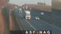 Aistersheim: A, bei Anschlussstelle Haag am Hausruck, Blickrichtung Wels - Km ,