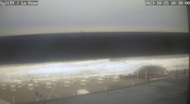 Traffic Cam Sylt › West: Musikmuschel - Promenade Westerland