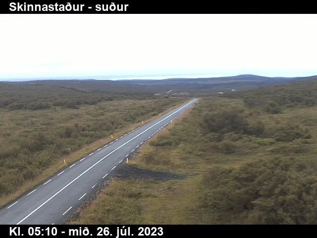Traffic Cam Eskifjorur: Skinnastaður, Öxarfirði