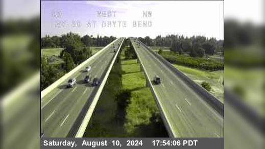 Traffic Cam Sacramento: Hwy 80 at Bryte Bend