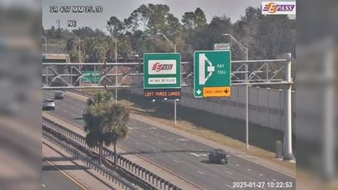 Traffic Cam Union Park: SR-417 at Trevarthon Rd