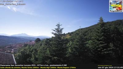 Preview delle webcam di San Severino Lucano