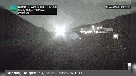 Traffic Cam Villa Park › North: SR-241 : 920 Meters South of Windy Ridge Toll Plaza