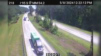 Walterboro: I-95 S @ MM 54.1 - Day time