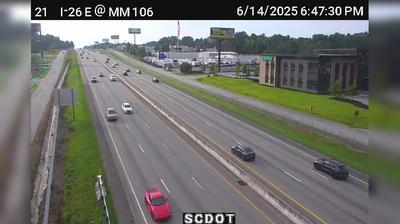 Traffic - I-26 E @ MM 1057