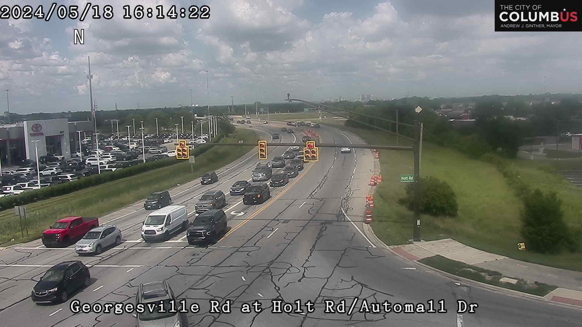 Traffic Cam Columbus: City of - Georgesville Rd at Holt Rd