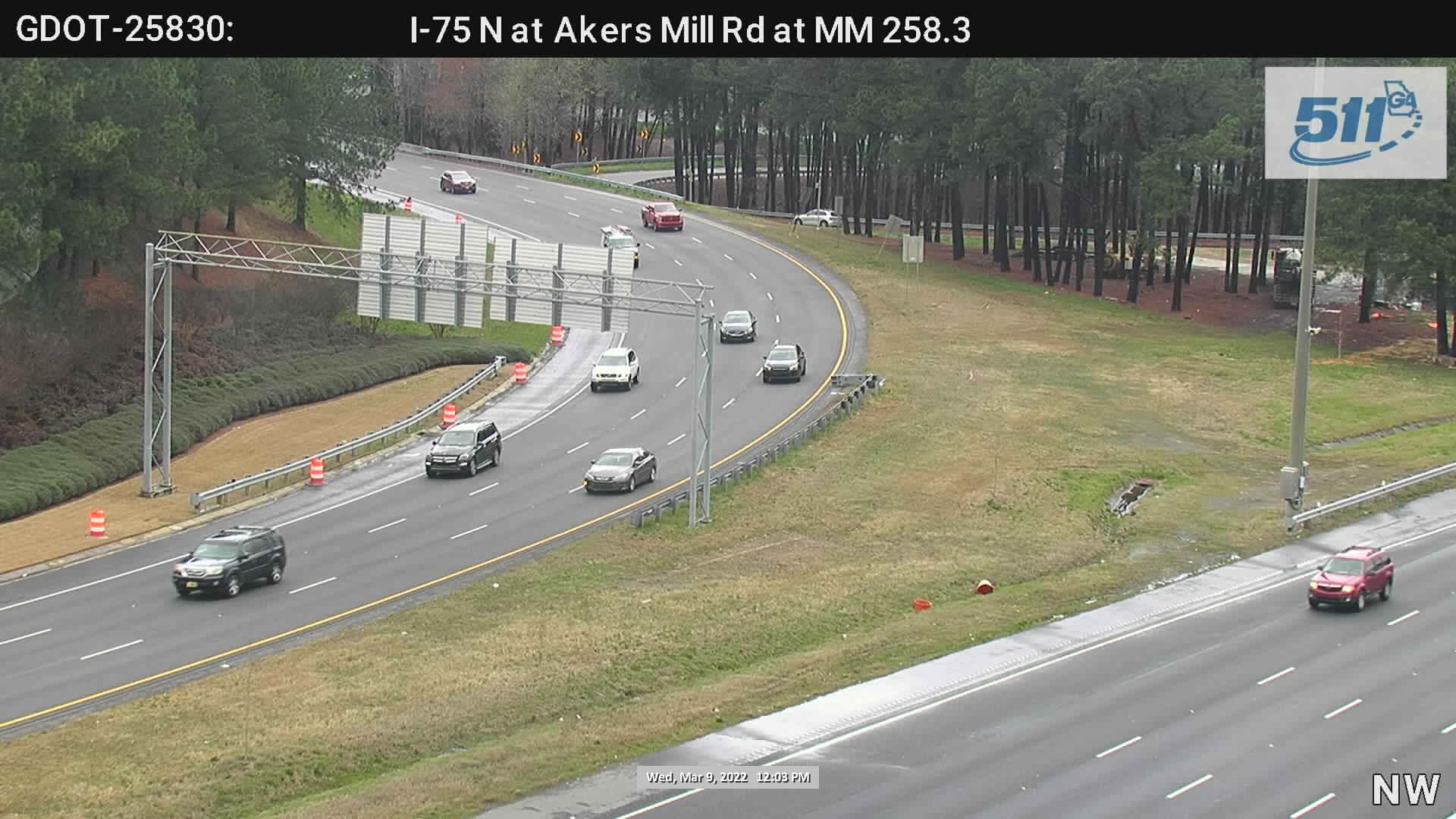 Traffic Cam Vinings: GDOT-CAM-