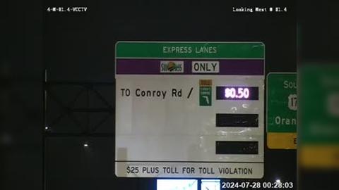 Traffic Cam Orlando: I-4 @ MM 81.4-STATIC WB