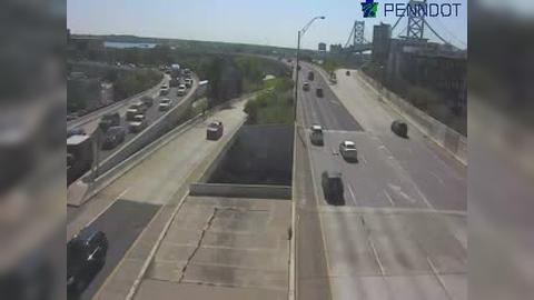 Traffic Cam Philadelphia: I-676 WEST OF 3RD ST