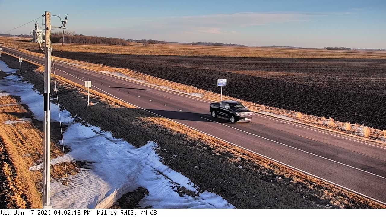 Traffic Cam Lucan: MN 68: T.H.68 (Milroy - MP 59.0): T.H.68 (Milroy - MP 59.0) View