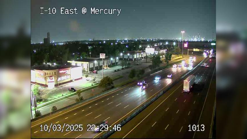 Traffic Cam Houston › West: I-10 East @ Mercury