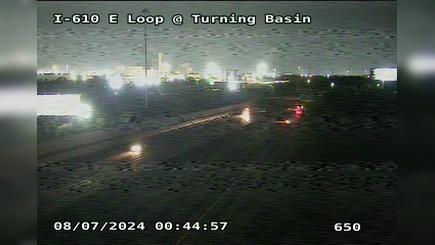 Traffic Cam Pleasantville › South: I-610 East Loop @ Turning Basin