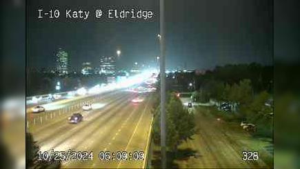 Traffic Cam Houston › West: I-10 Katy @ Eldridge