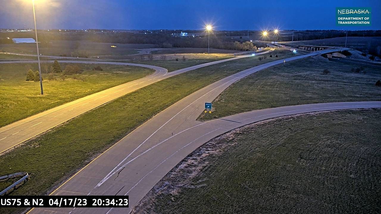 Traffic Cam Applewood Mobile Home Park: US 75: NE City: Various Directions