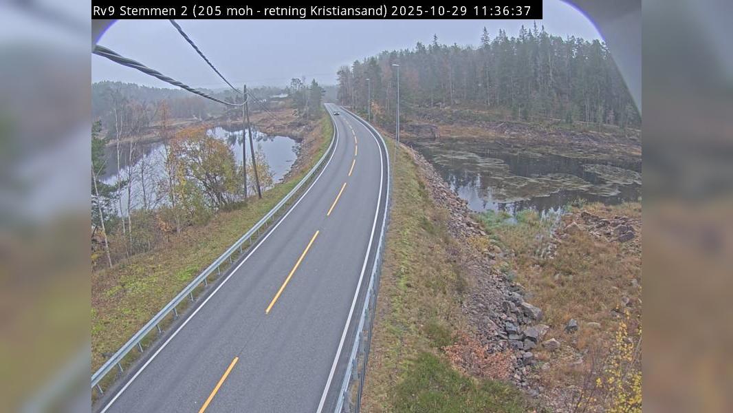 Traffic Cam Stemmen: R9 - Kristiansand