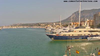 Gata De Gorgos harbor webcam