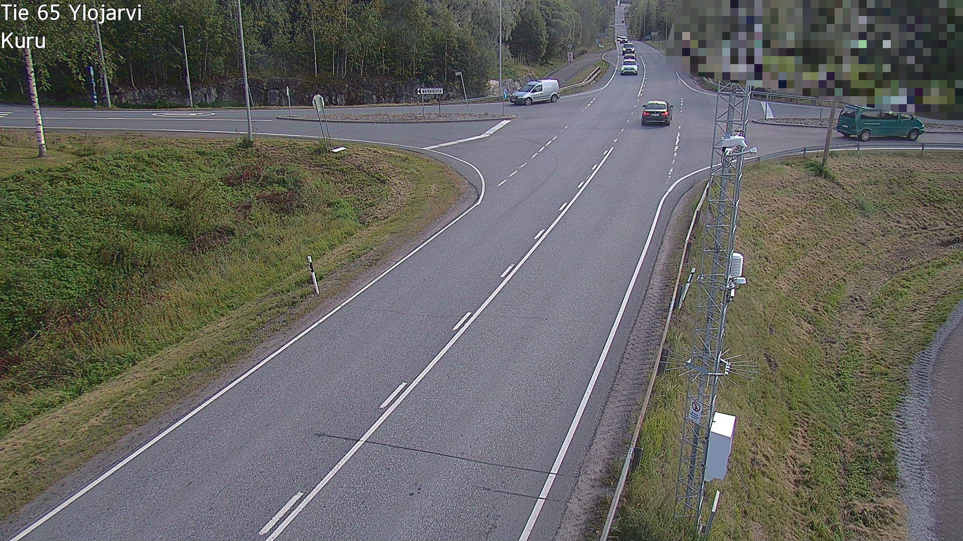 Traffic Cam Ylojarvi: Tie - Kuru - Tampereelle