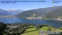 Zell am See: Kaprun − Blick zum Kitzsteinhorn und zur Schmittenhöhe