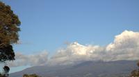 Last daylight view from North Mount Egmont: Mount Taranaki
