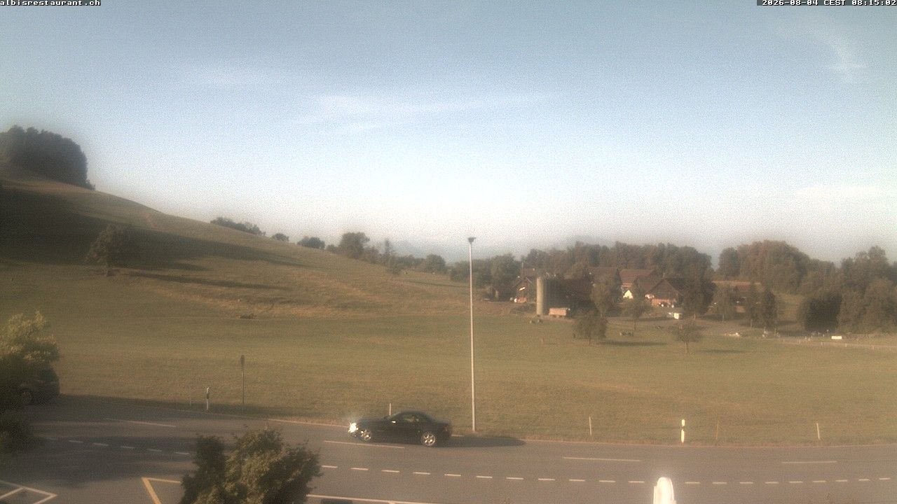 Langnau am Albis › Süden: Albis Pass - Schlittenhang mit Verpflegungsmöglichkeit - Albisstrasse