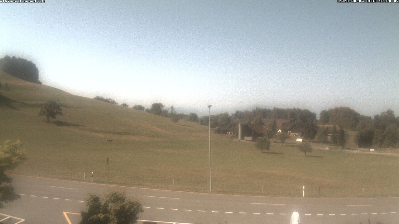 Langnau am Albis › Süden: Albis Pass - Schlittenhang mit Verpflegungsmöglichkeit - Albisstrasse