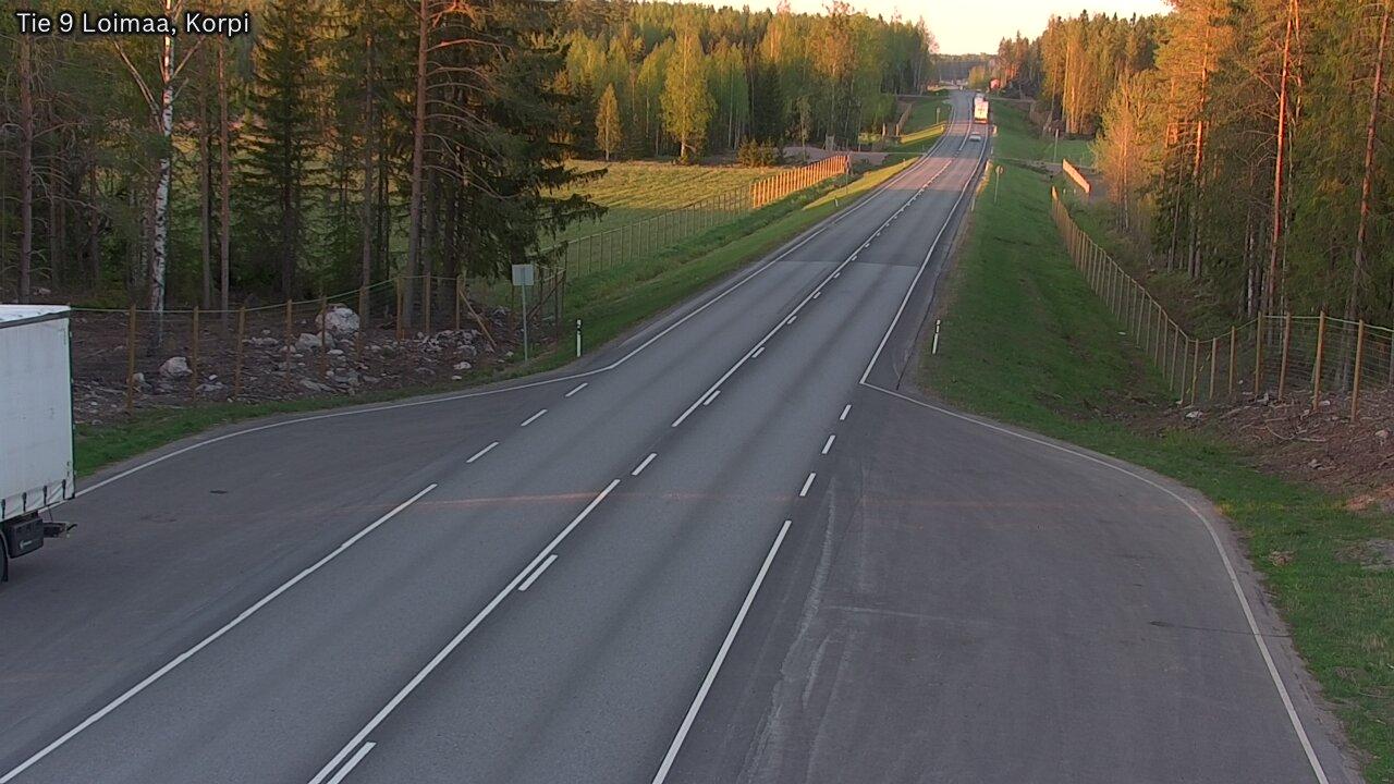 Traffic Cam Loimaa: Tie - Korpi - Tampereelle