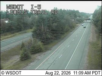 Traffic Cam Ferndale: I-5 at MP 271.4: Loomis Trail Rd