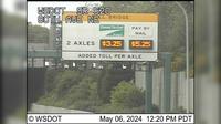 Clyde Hill: SR 520 at MP 4.3: 80th Ave NE - Day time