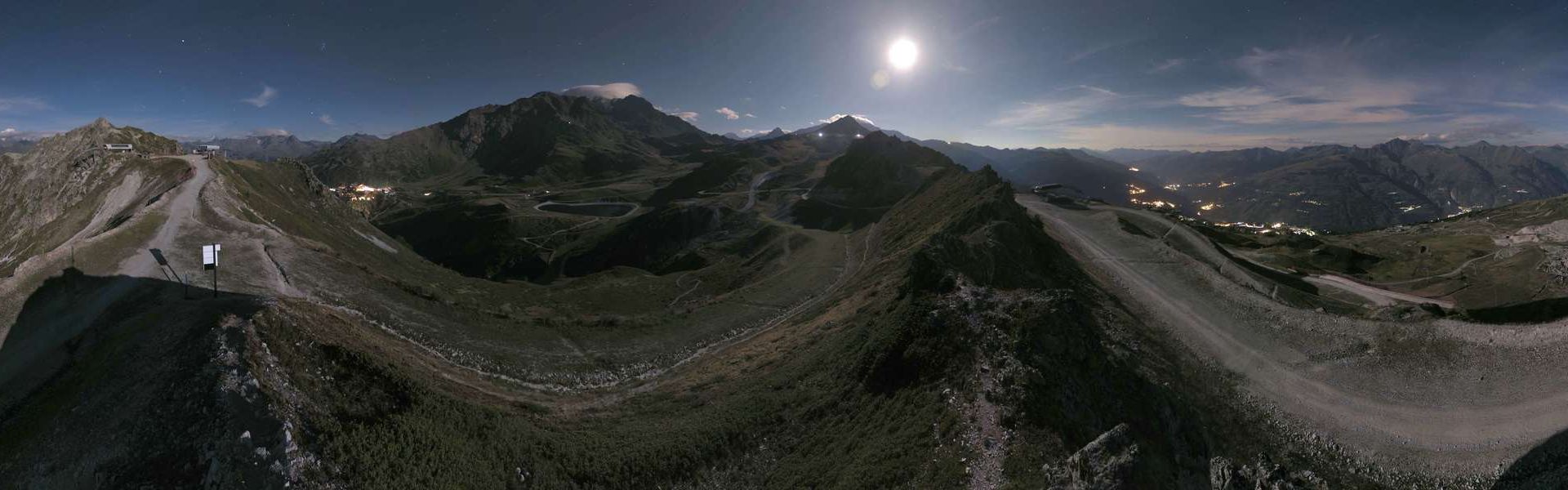 Traffic Cam Bourg-Saint-Maurice: Les Arcs - Vagère