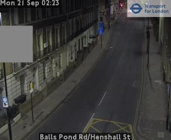 Traffic Cam North Cheam: Balls Pond Rd/Henshall St