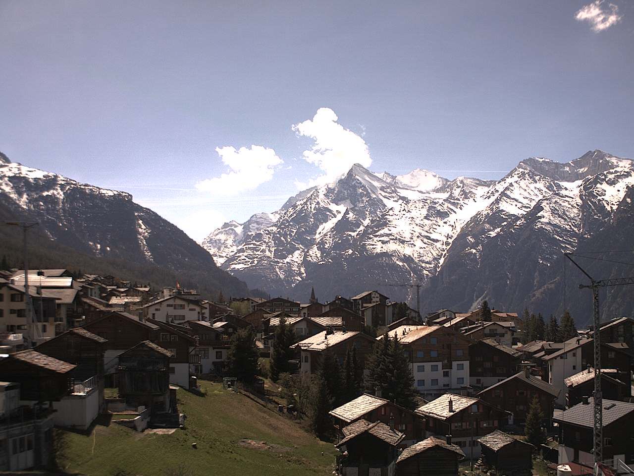 Grächen › Süden: Wallis, Schweiz: Weisshorn