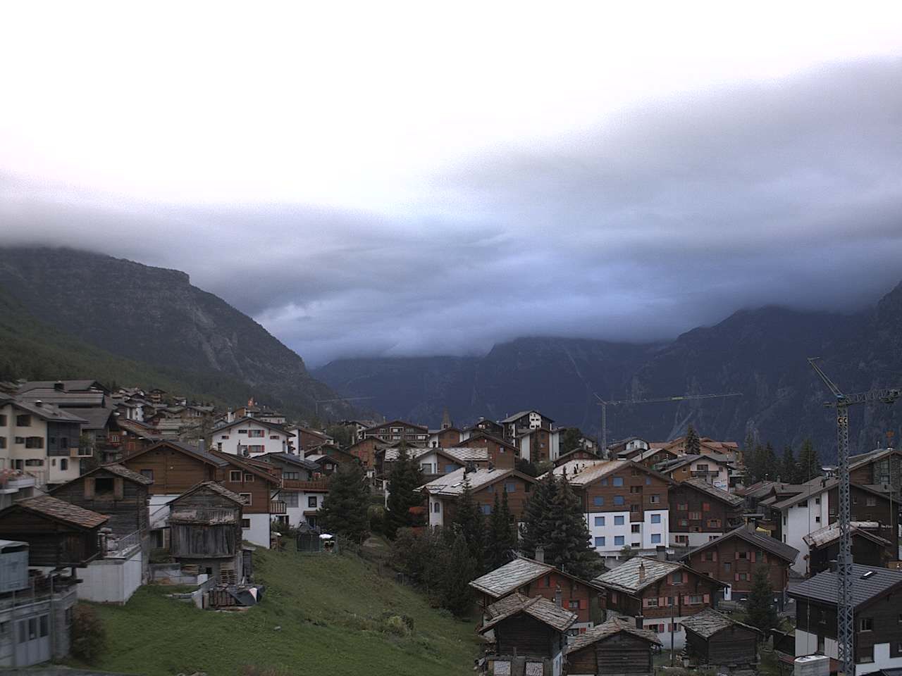 Grächen › Süden: Wallis, Schweiz: Weisshorn