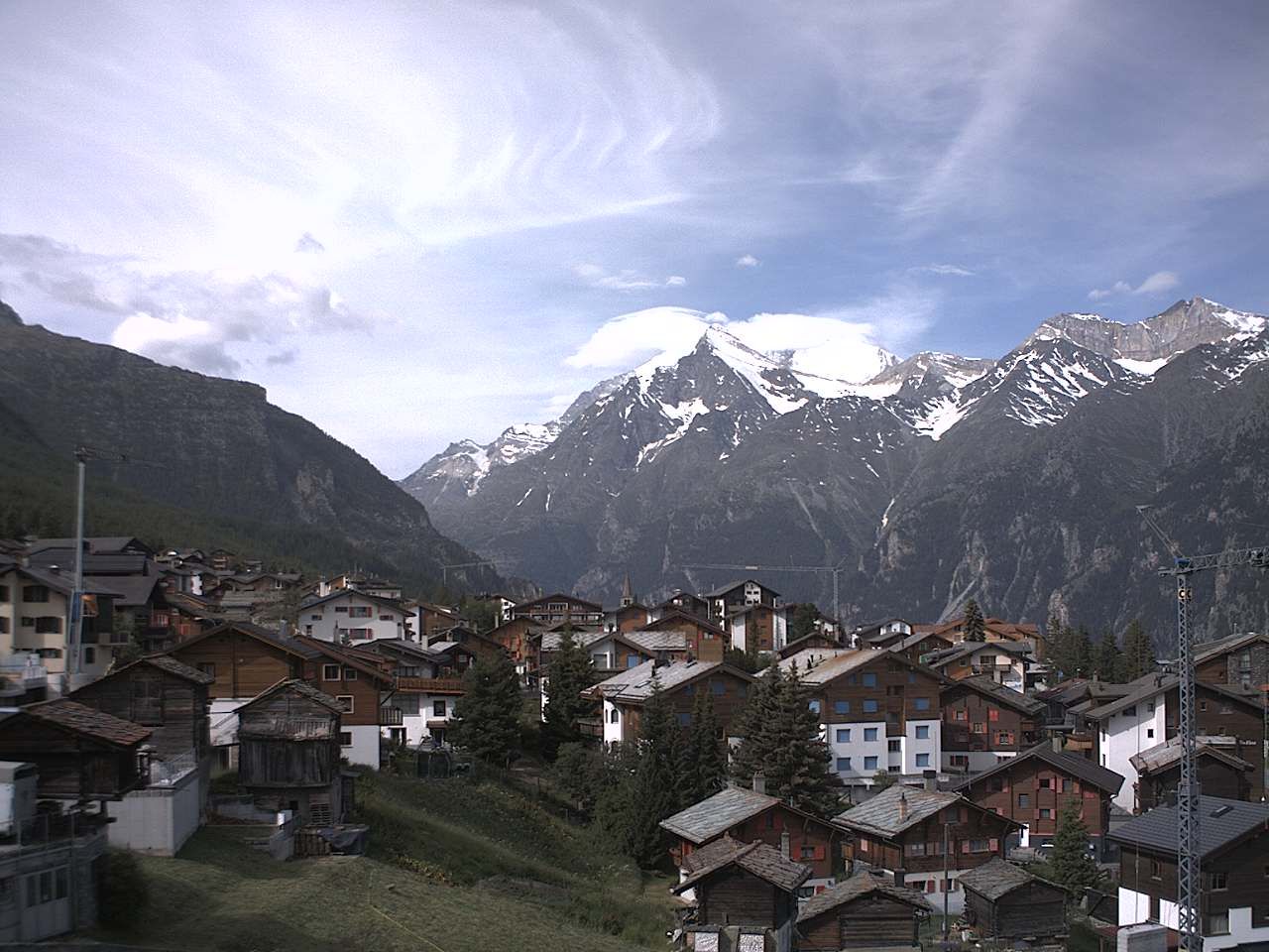 Grächen › Süden: Wallis, Schweiz: Weisshorn