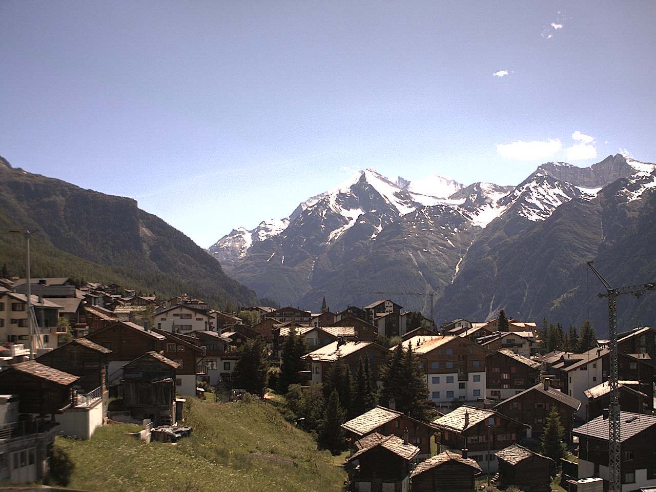 Grächen › Süden: Wallis, Schweiz: Weisshorn
