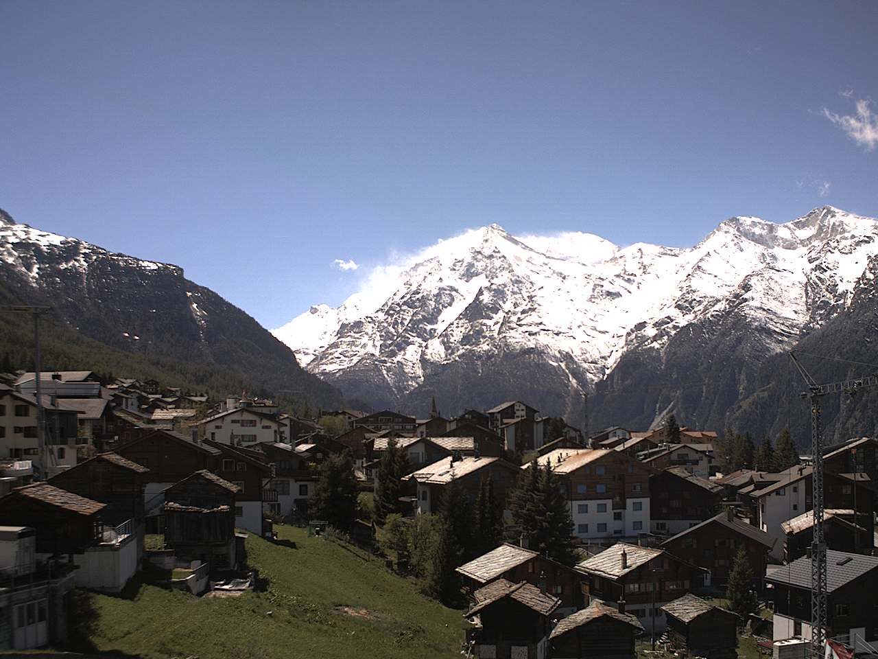 Grächen › Süden: Wallis, Schweiz: Weisshorn