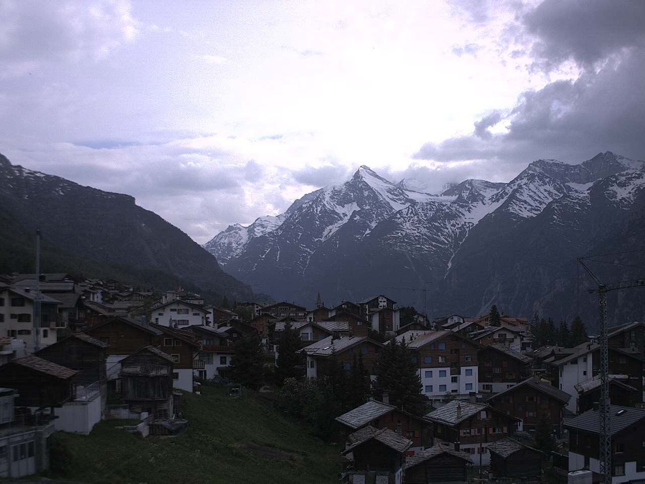 Grächen › Süden: Wallis, Schweiz: Weisshorn