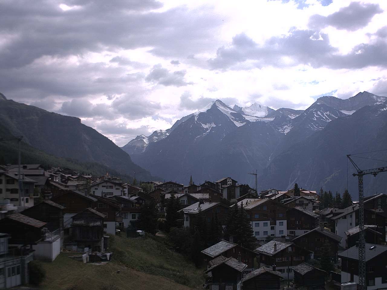 Grächen › Süden: Wallis, Schweiz: Weisshorn