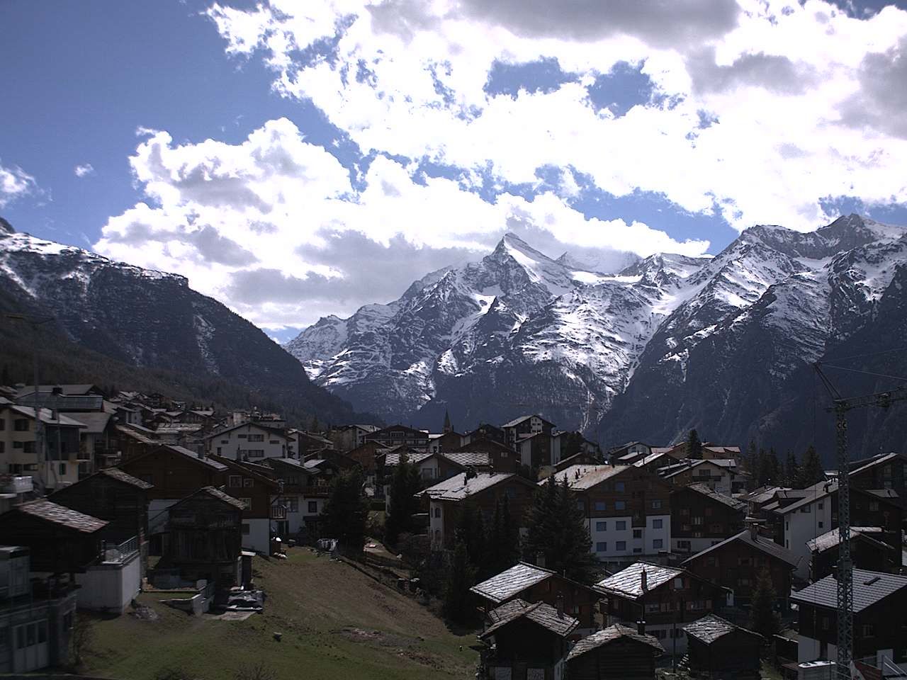 Grächen › Süden: Wallis, Schweiz: Weisshorn