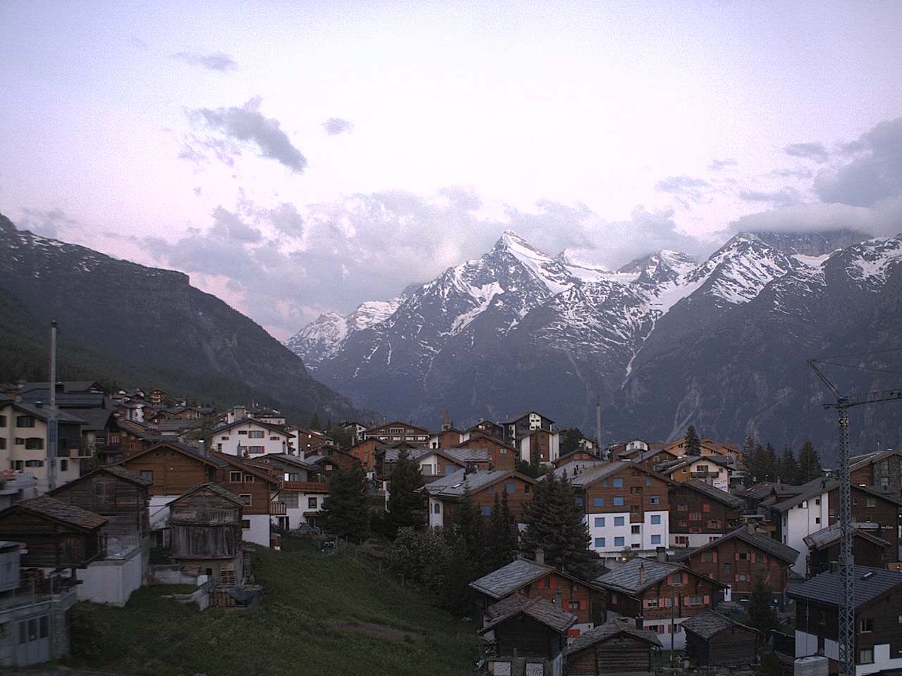Grächen › Süden: Wallis, Schweiz: Weisshorn