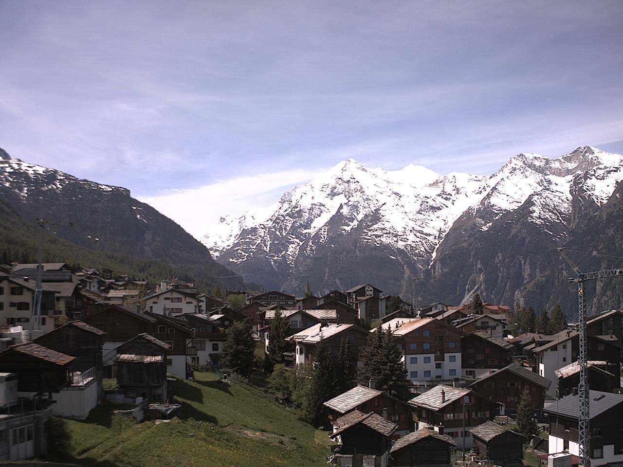 Grächen › Süden: Wallis, Schweiz: Weisshorn