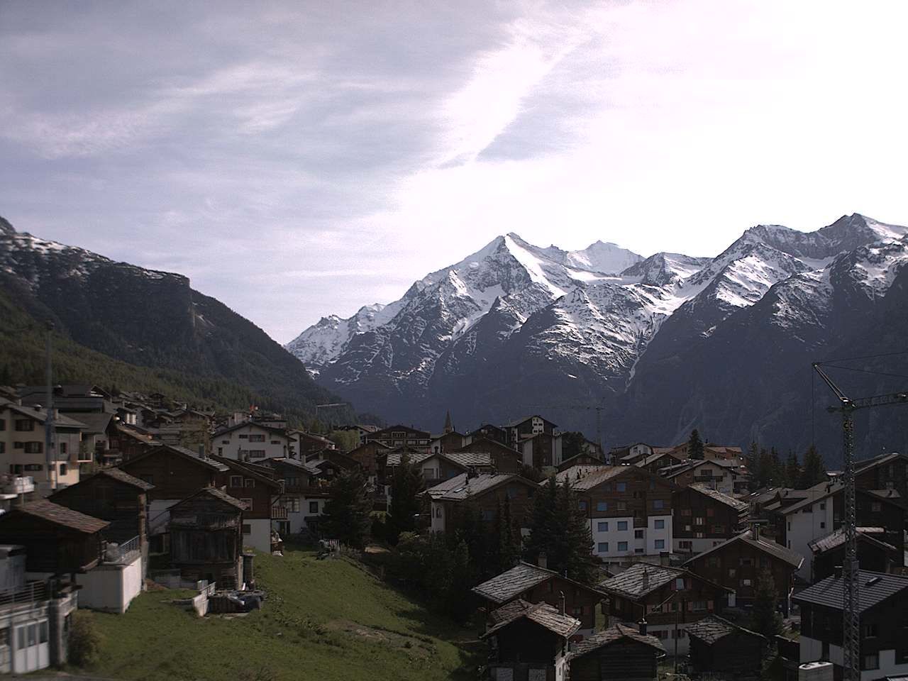 Grächen › Süden: Wallis, Schweiz: Weisshorn