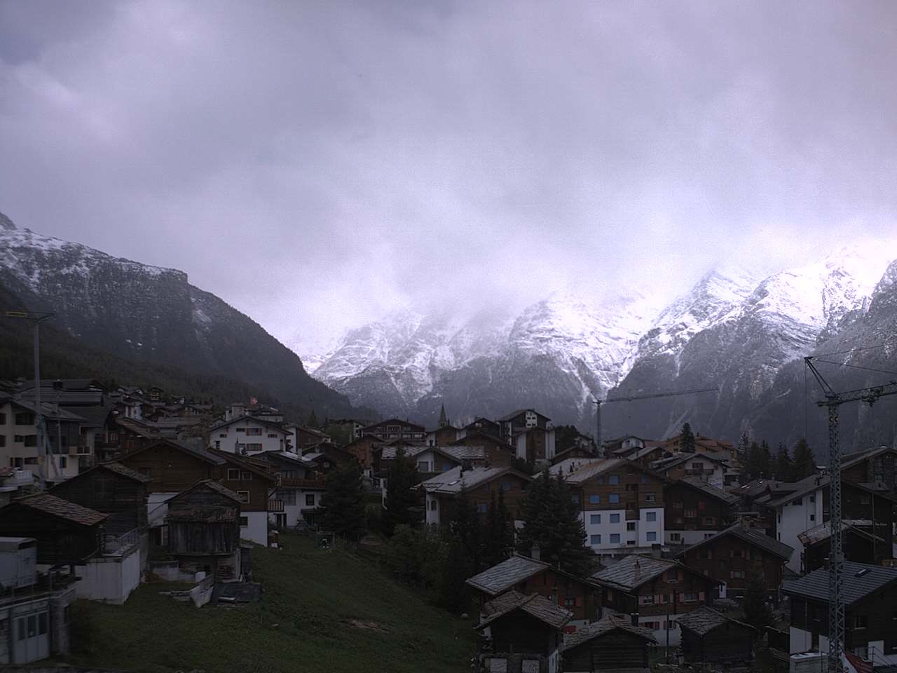 Grächen › Süden: Wallis, Schweiz: Weisshorn