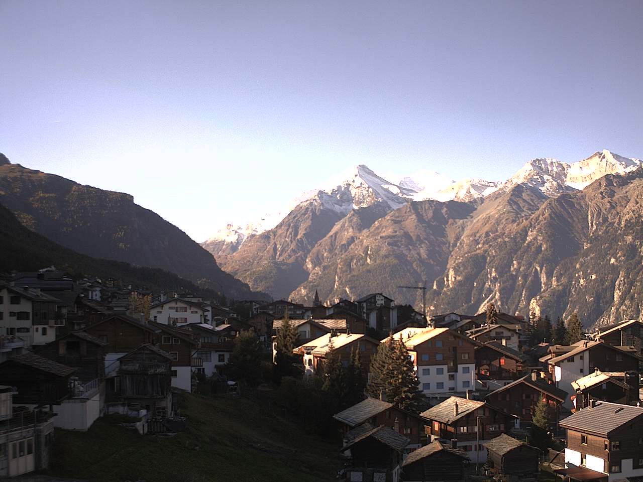 Grächen › Süden: Wallis, Schweiz: Weisshorn